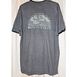 VINTAGE TACO BELL FEED THE HEAT GRAY T-SHIRT SIZE L